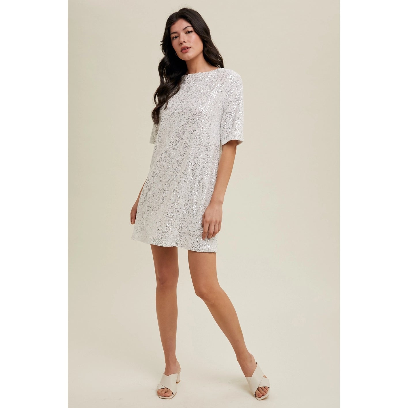 Wishlist Apparel sequin mini dress