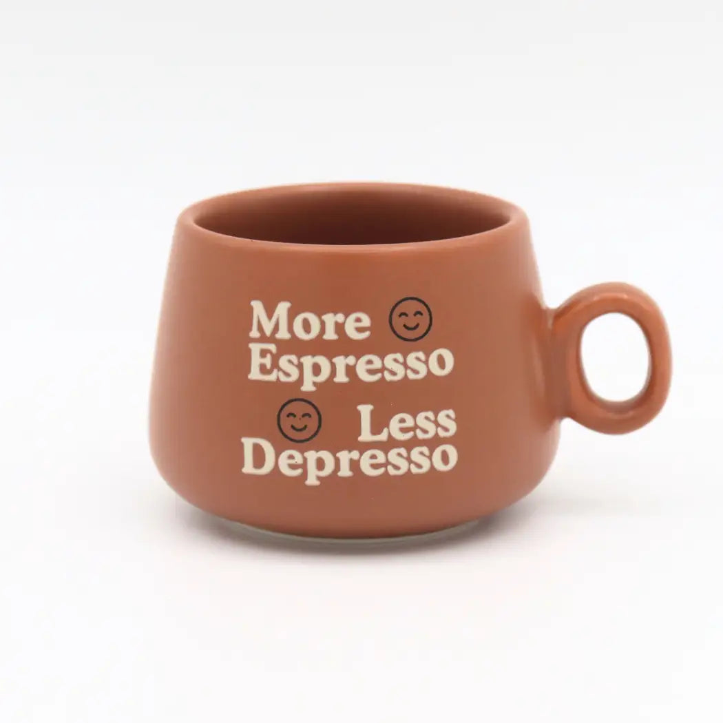 Properly Improper mug shot glass