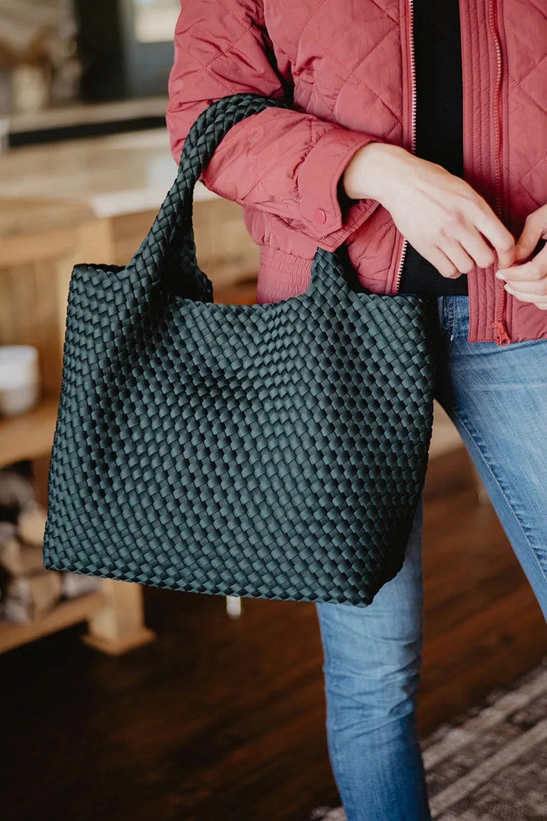 Katydid woven tote bag