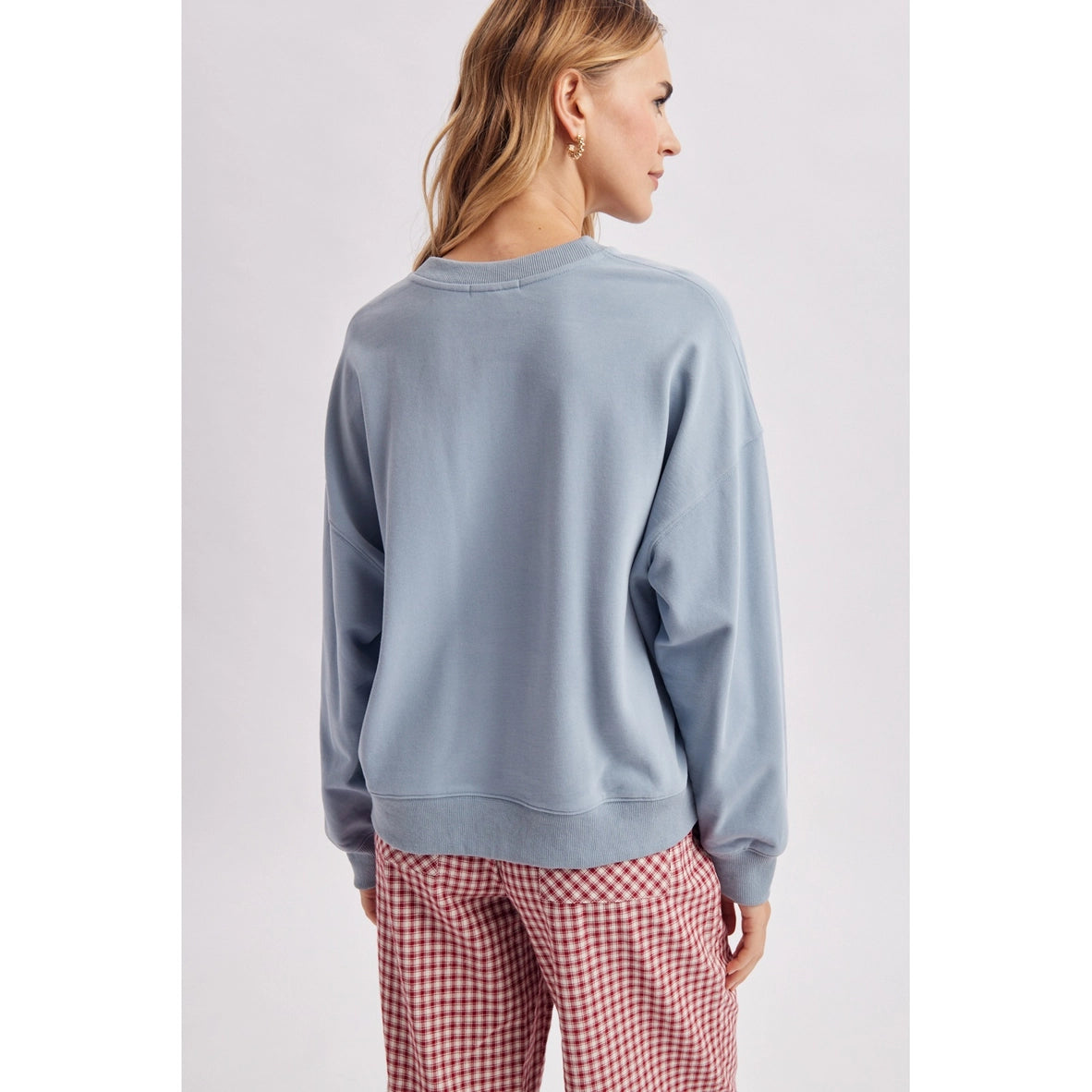 Wishlist Apparel western boots graphic sweatshirt