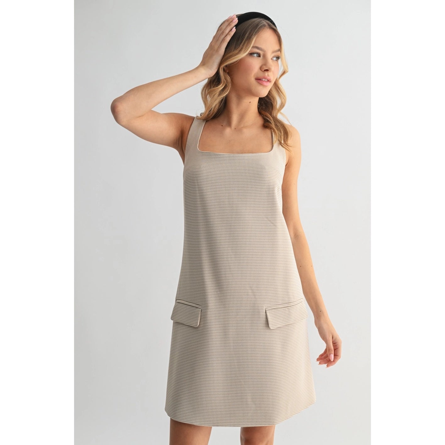 Wishlist Apparel square neck mini dress