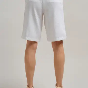 Urban Daizy linen blend belted bermuda shorts