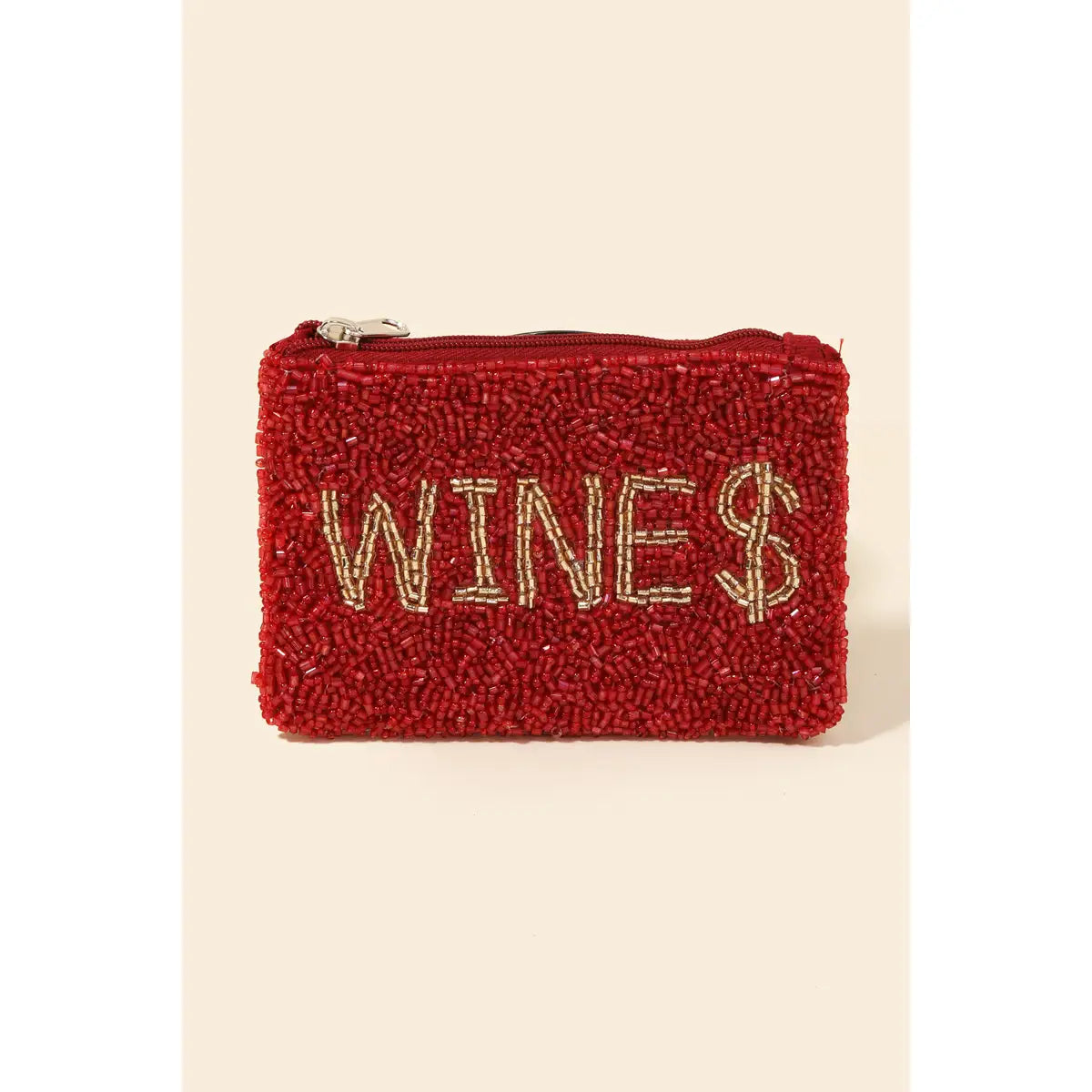 Anarchy Street beaded coin purse
