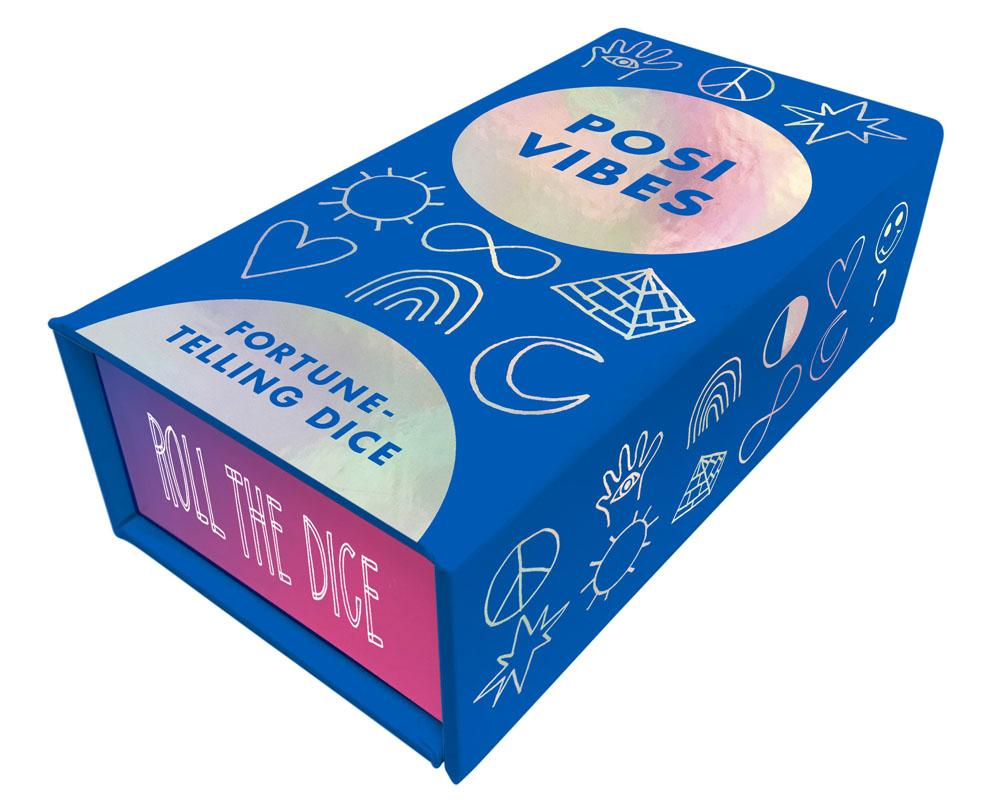 Posi Vibes fortune-telling dice