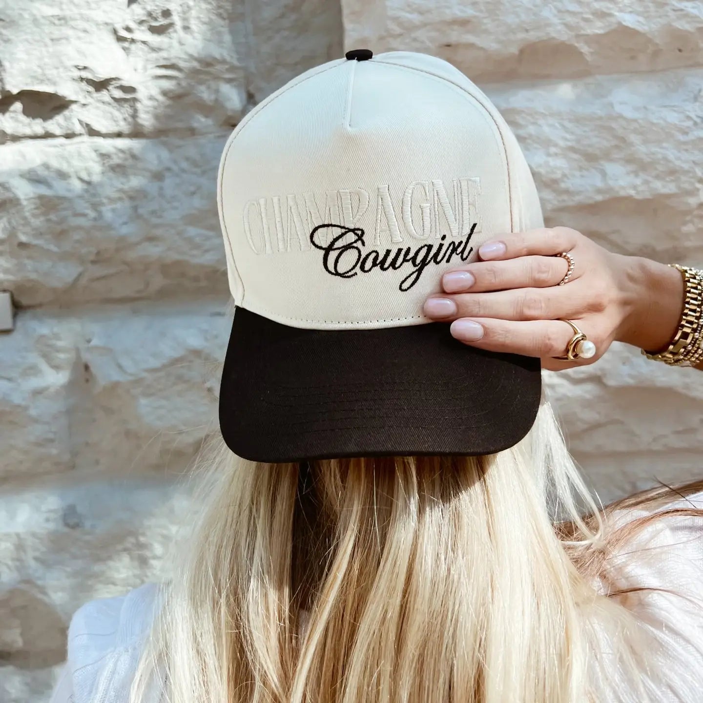 Social Statement embroidered trucker hat