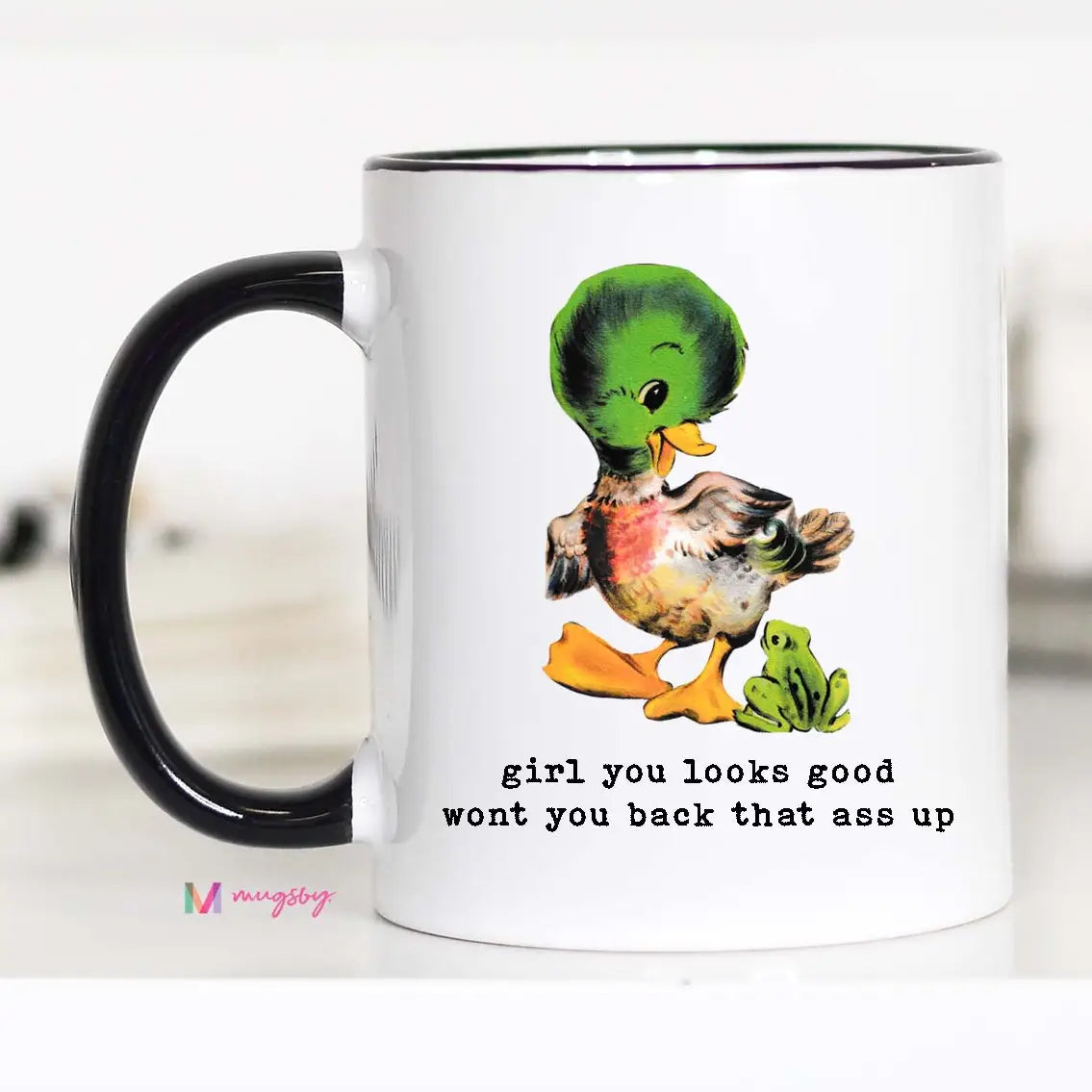 Mugsby 11 oz ceramic mug