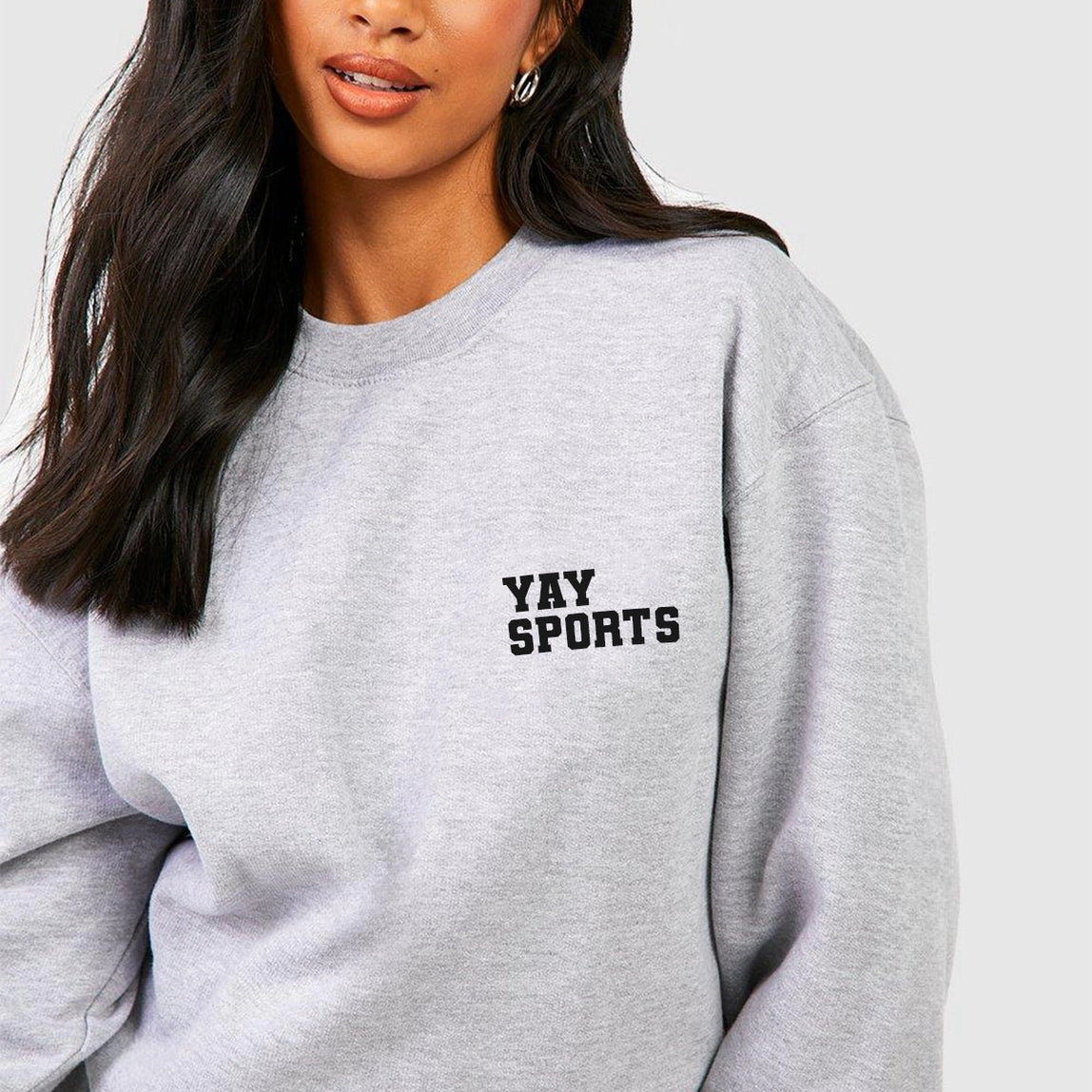 House of Lulu "yay sports" sweatshirt