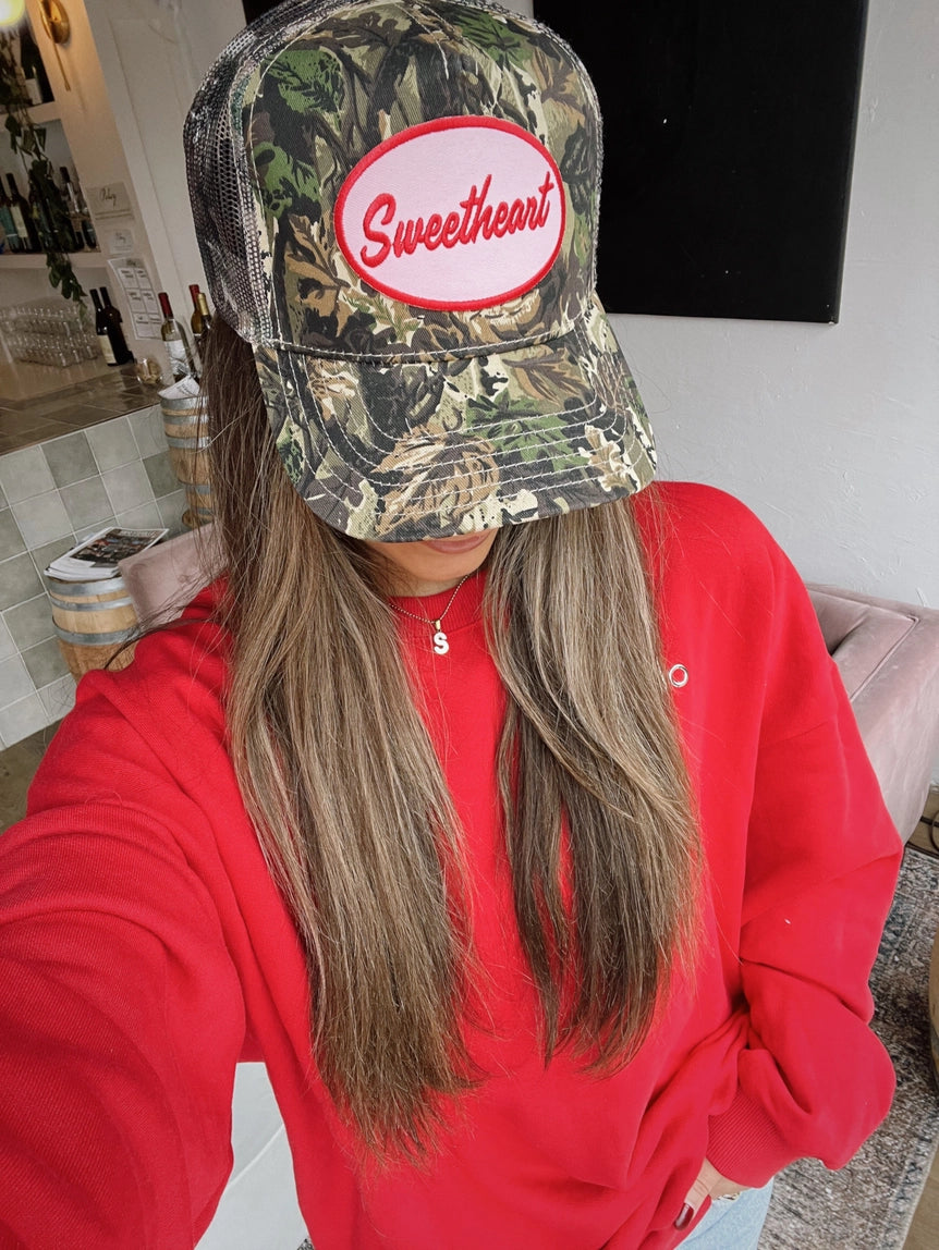Kenz sweetheart vintage camo hat