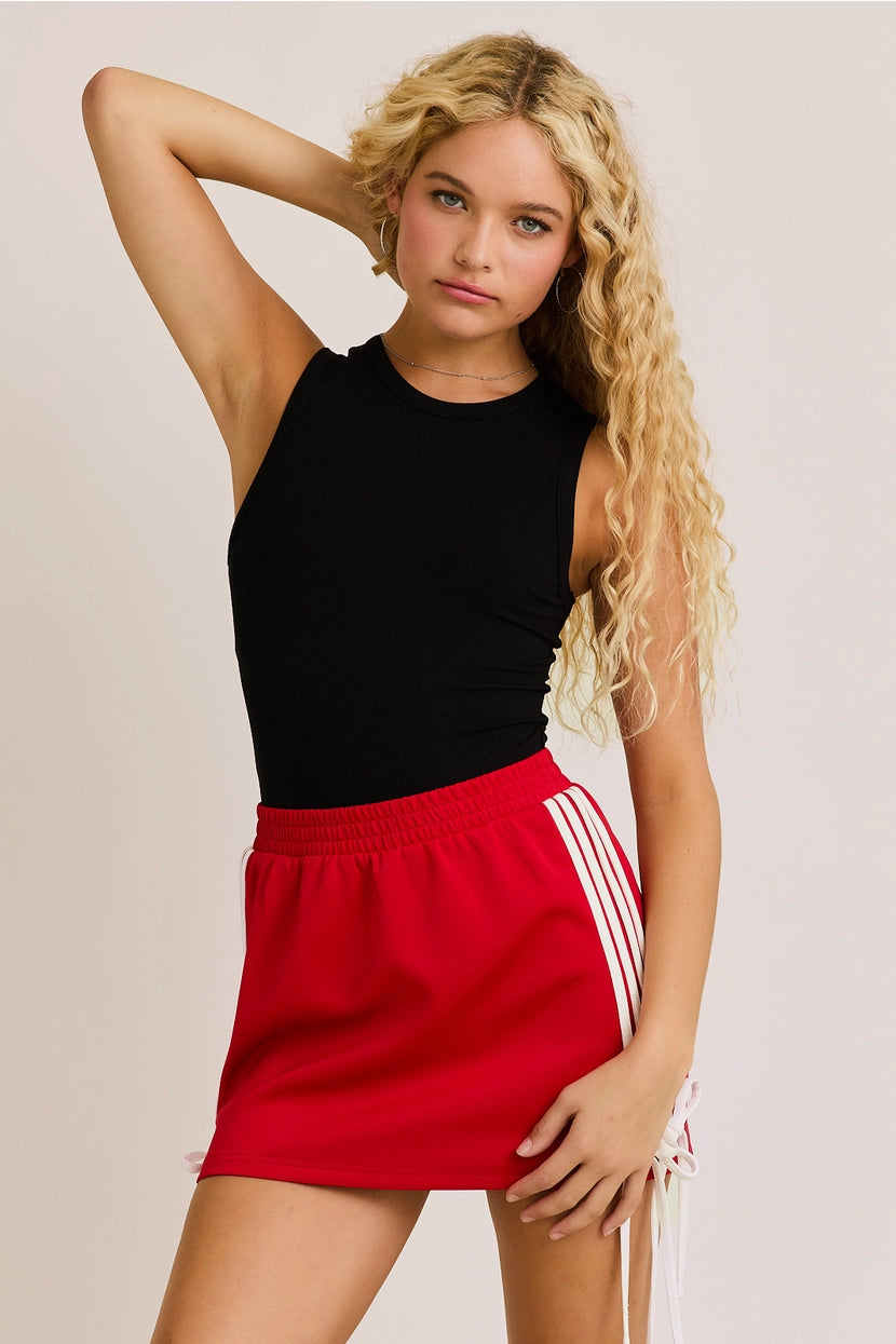 LE LIS round neck sleeveless bodysuit