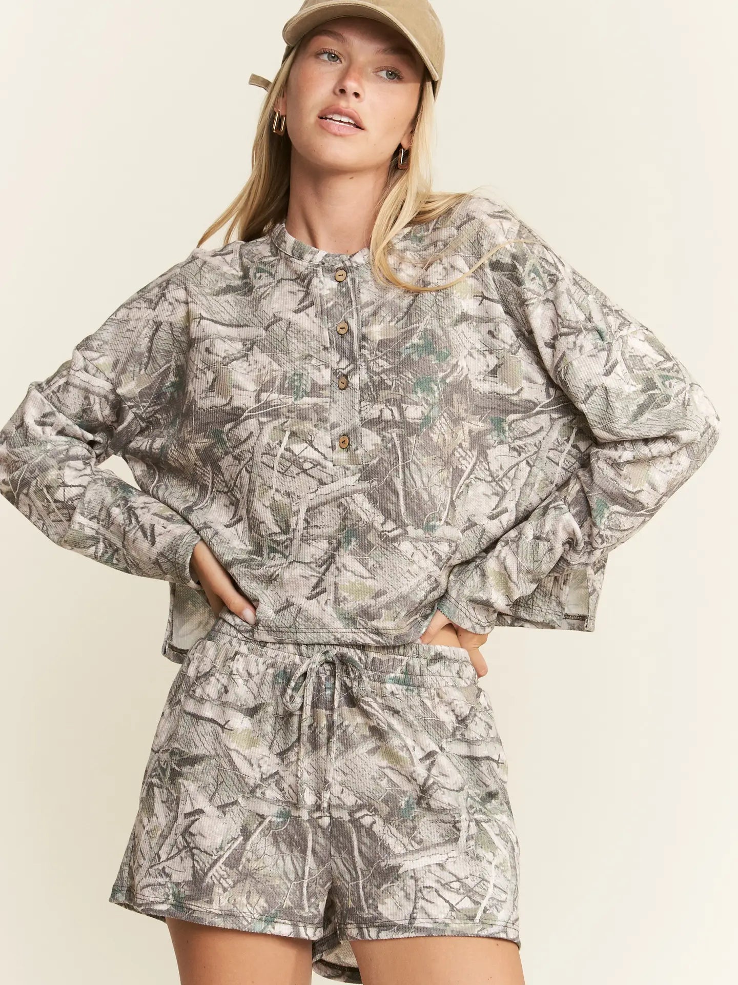 Jade by Jane camo lounge set