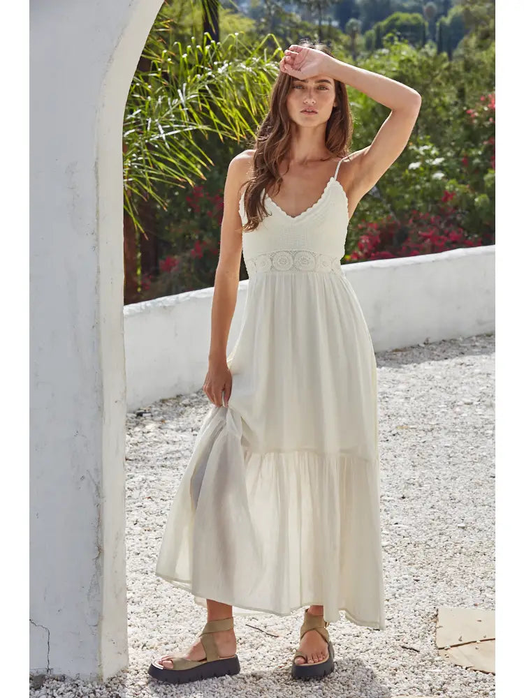 By Together crochet midi dress