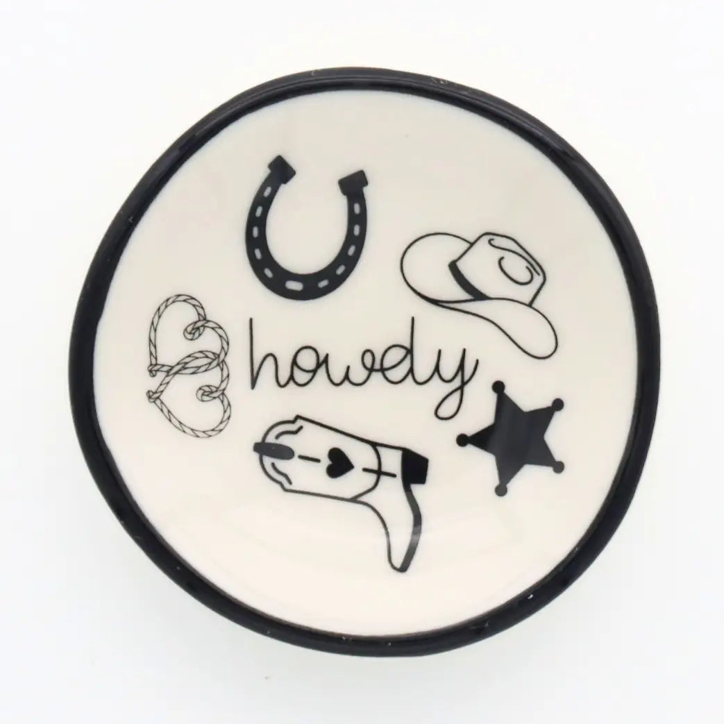 Properly Improper petite ring dish