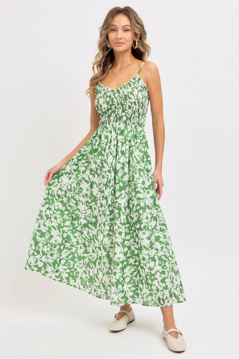 Sweet Lovely floral midi dress