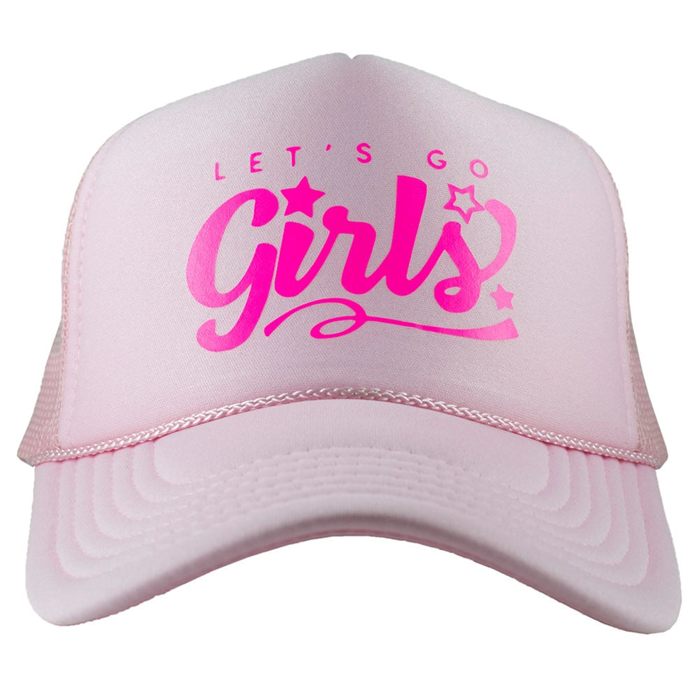 Katydid "let's go girls trucker hat"