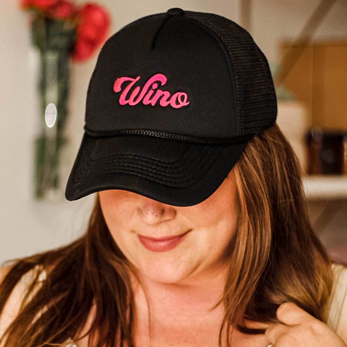 Mugsby "wino" trucker hat