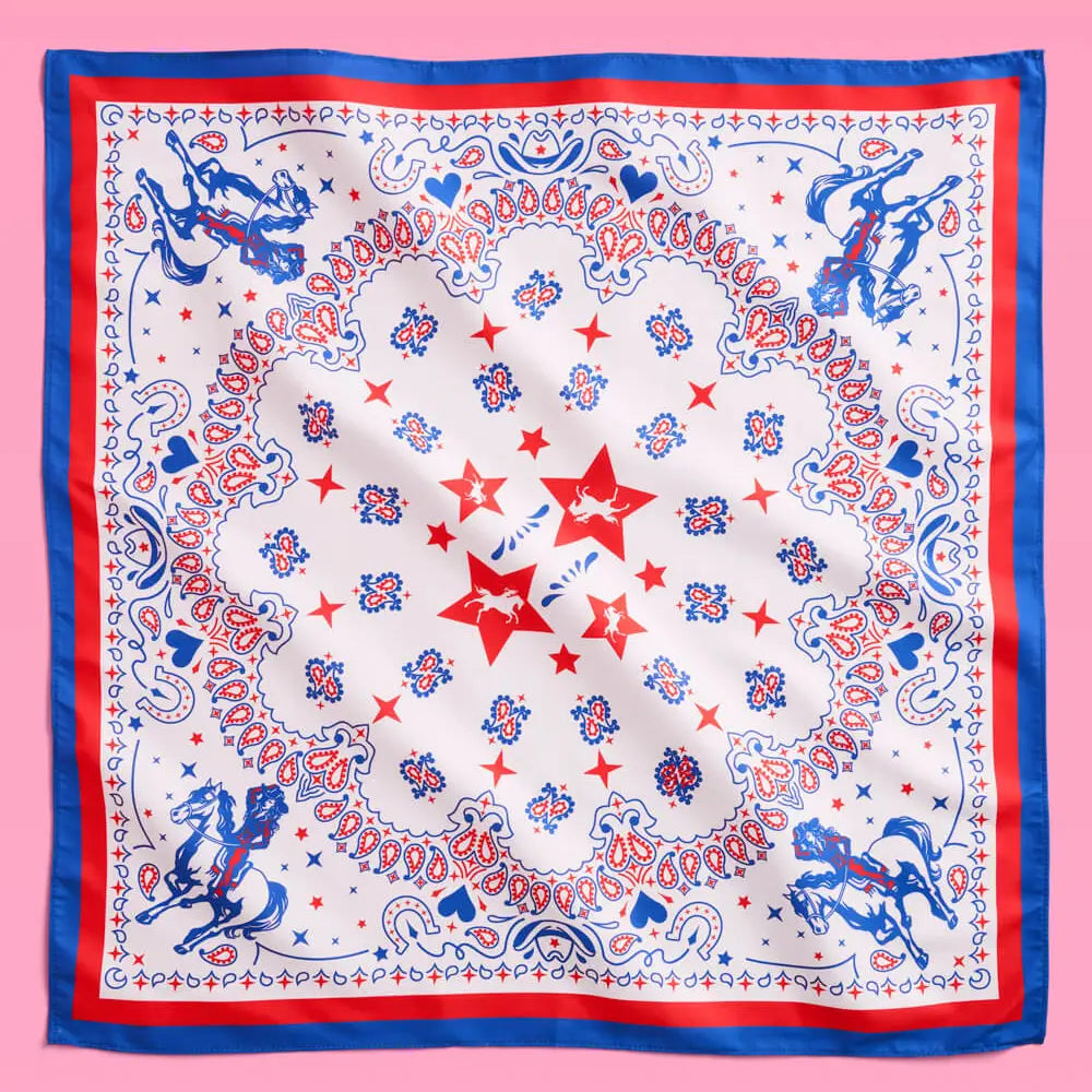 xo, Fetti americana cowgirl bandana
