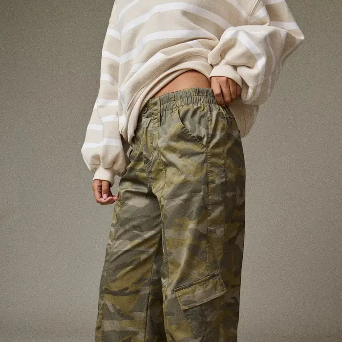 Papermoon camo cargo pants