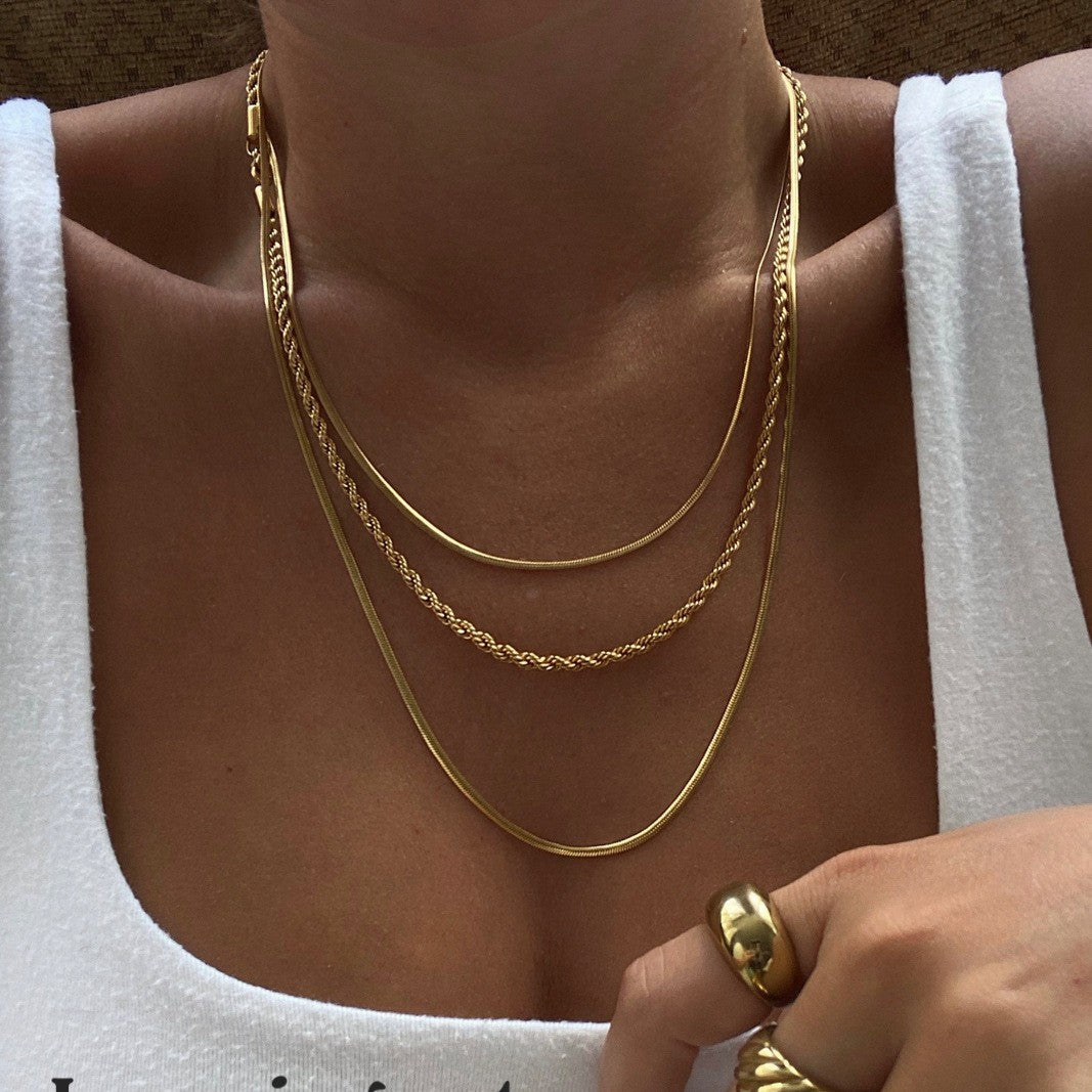 Josslyn layered necklace