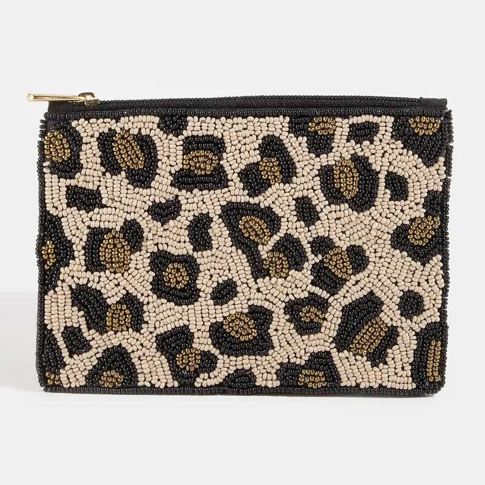 Anarchy Street beaded coin purse