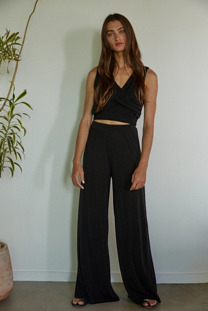 By Together wide leg pants