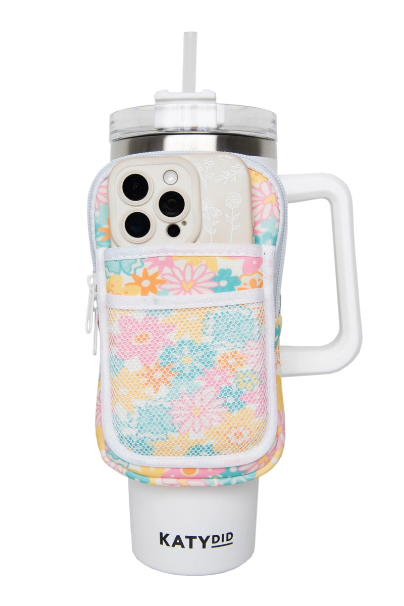 Katydid tumbler zipper pouch