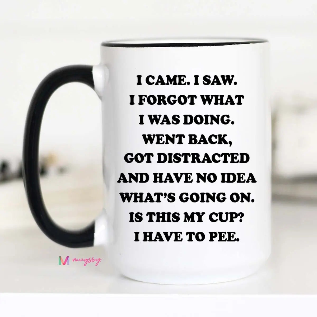 Mugsby 11 oz ceramic mug