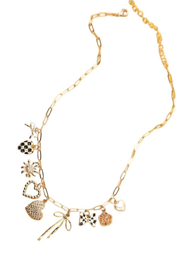 Josslyn charm necklace