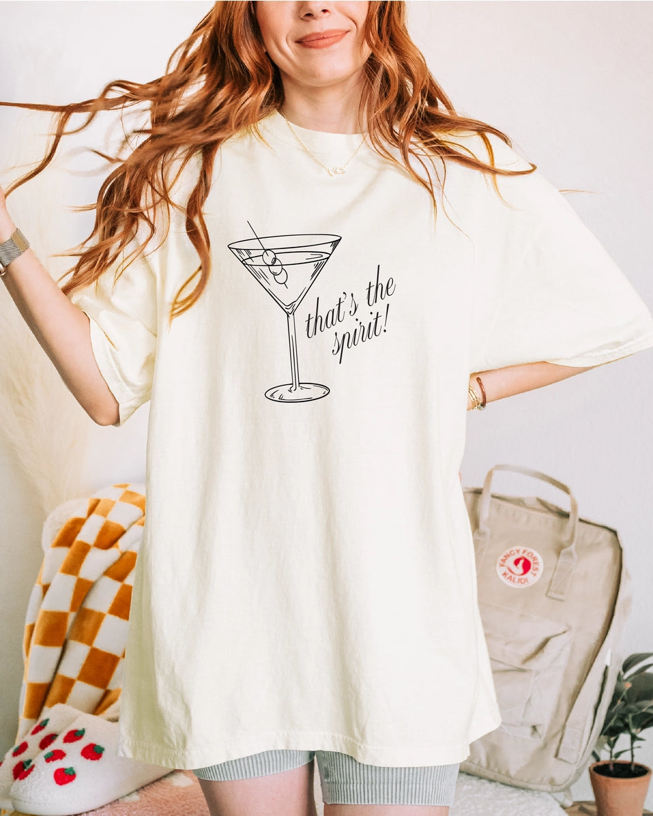 Bash that's the spirit graphic tee