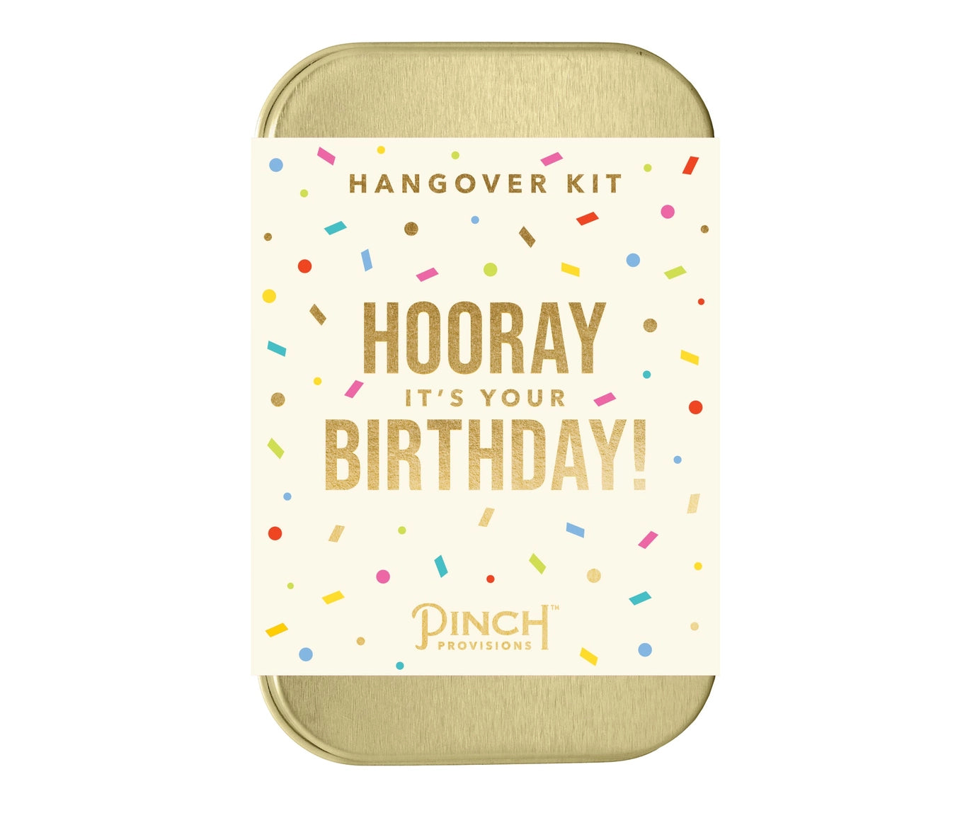 Pinch Provisions birthday hangover kit