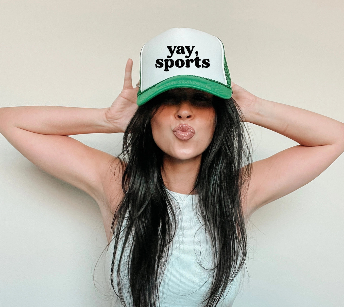 Bash yay sports trucker hat
