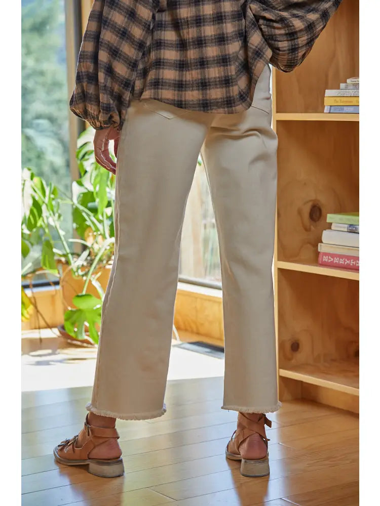 By Together wide leg high waist denim jeans