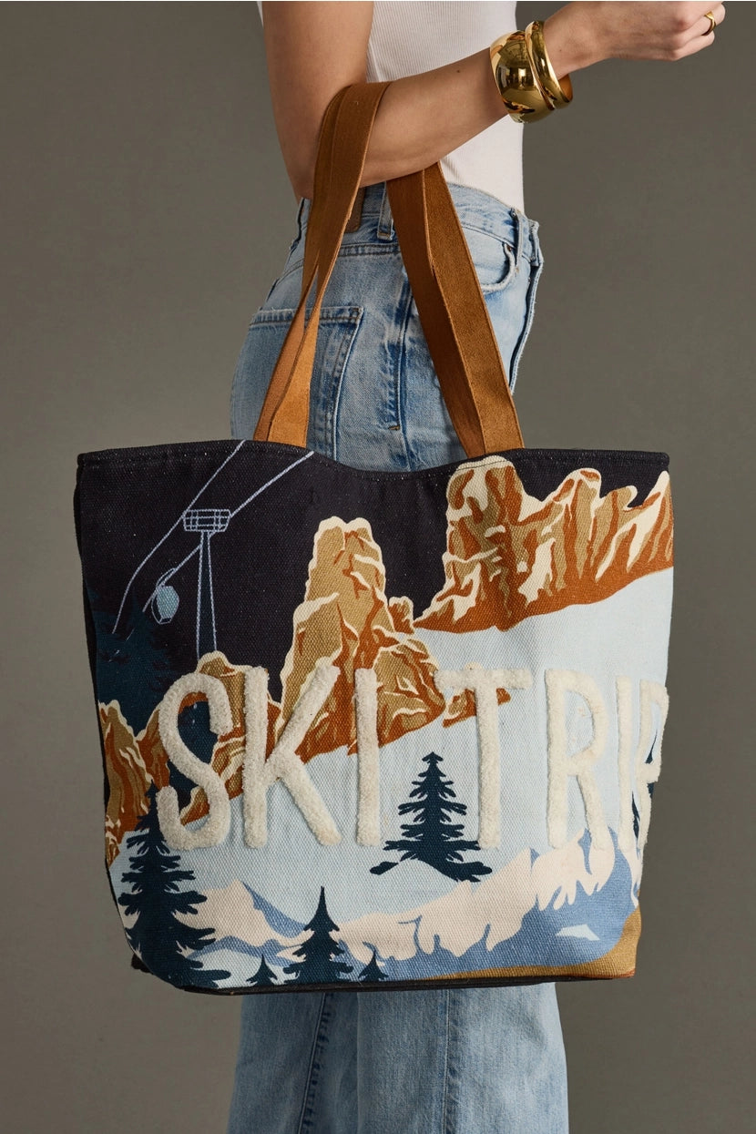 Panache Apparel Co. ski trip tote