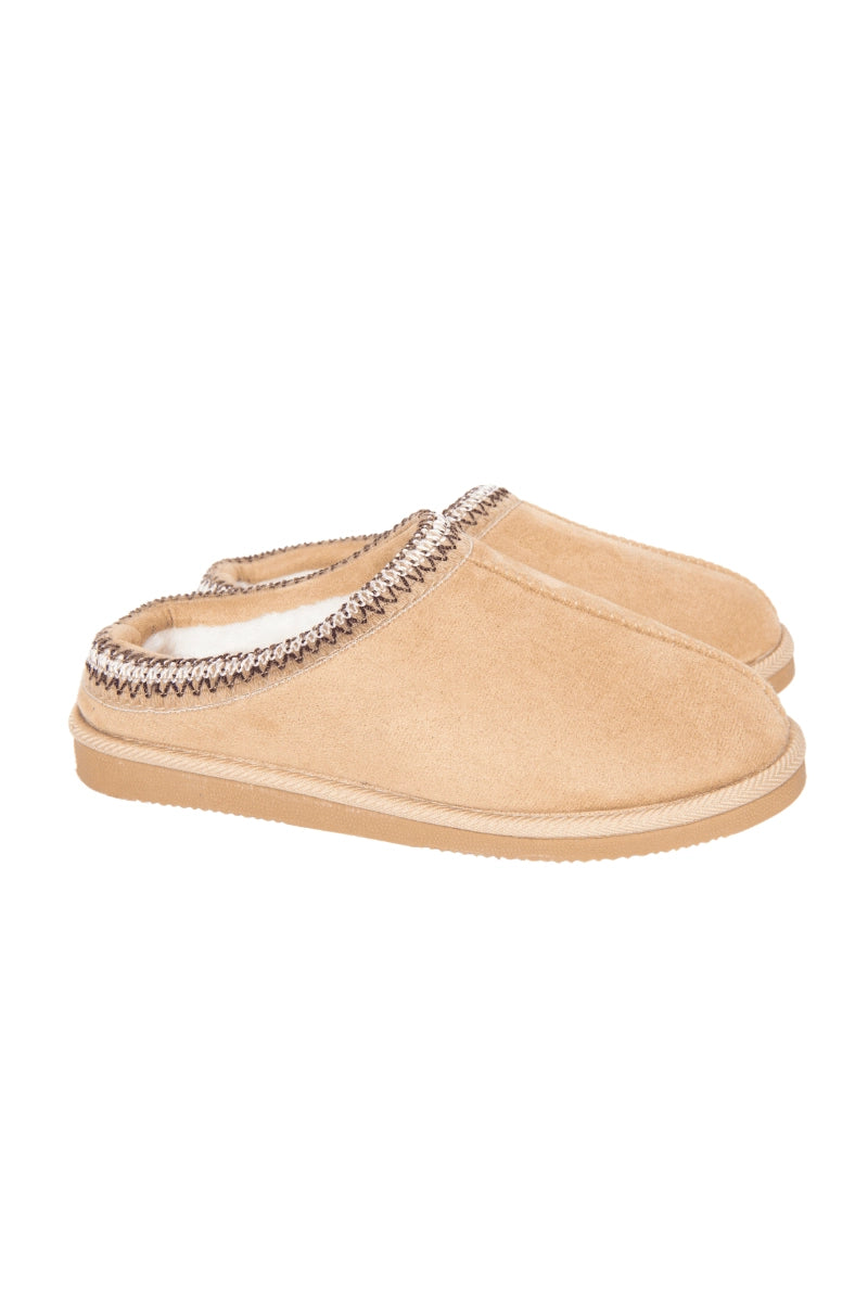 Katydid embroidered slippers