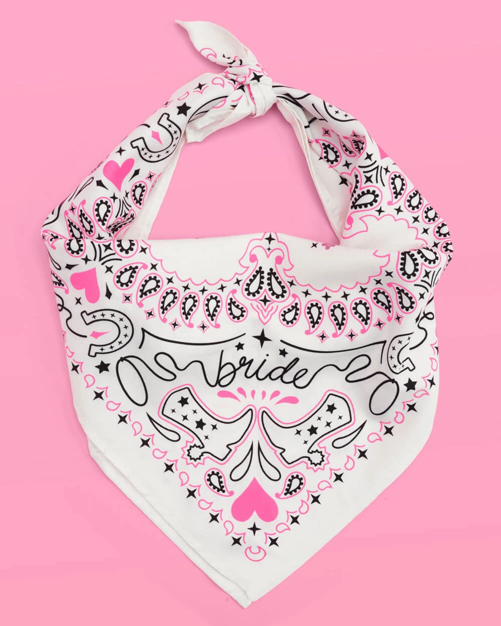 xo, Fetti bride rodeo bandana
