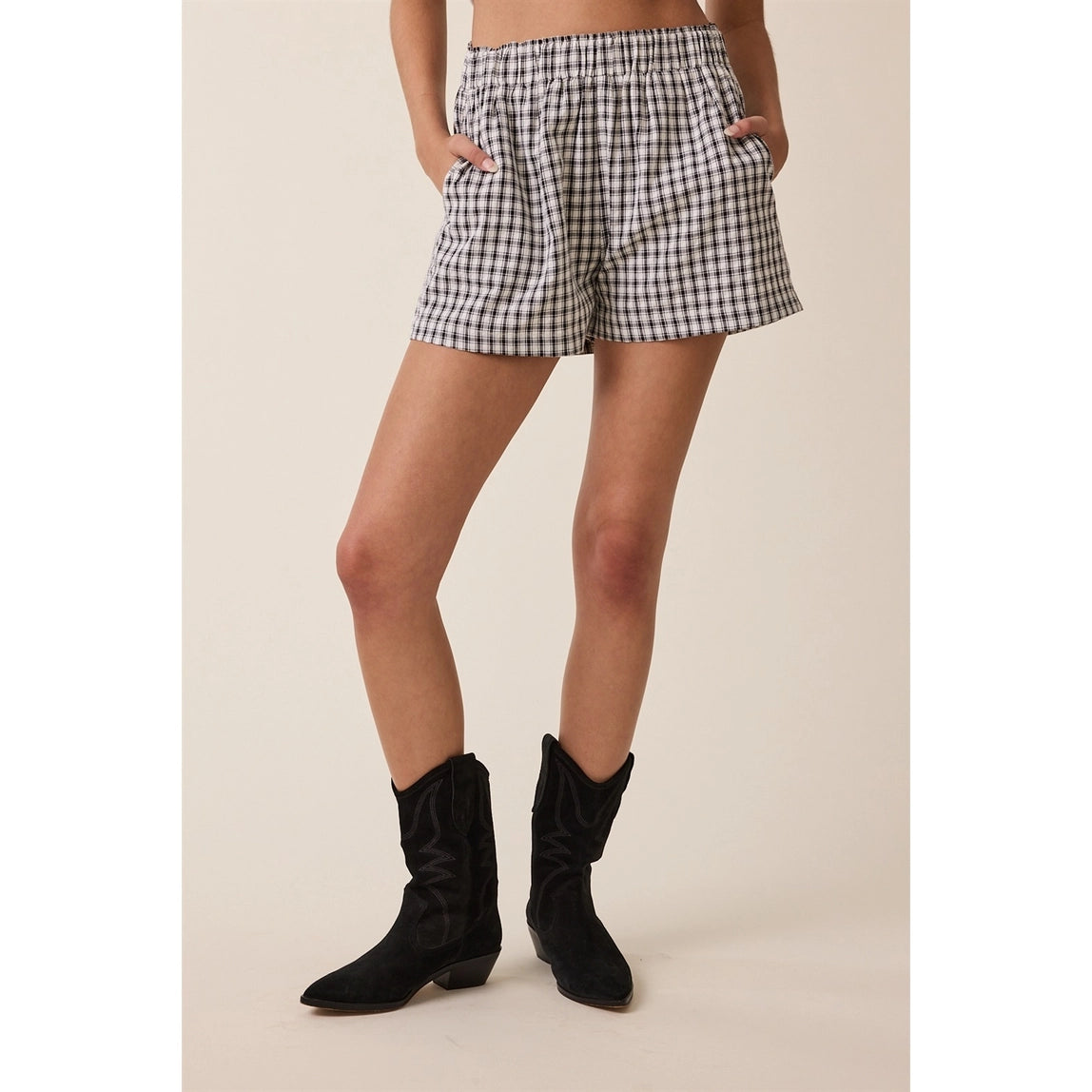 Wishlist Apparel plaid shorts