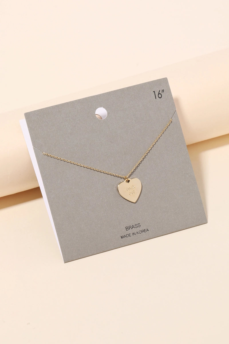 Anarchy Street f off necklace