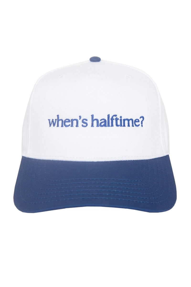 Katydid "when's halftime?" snapback hat