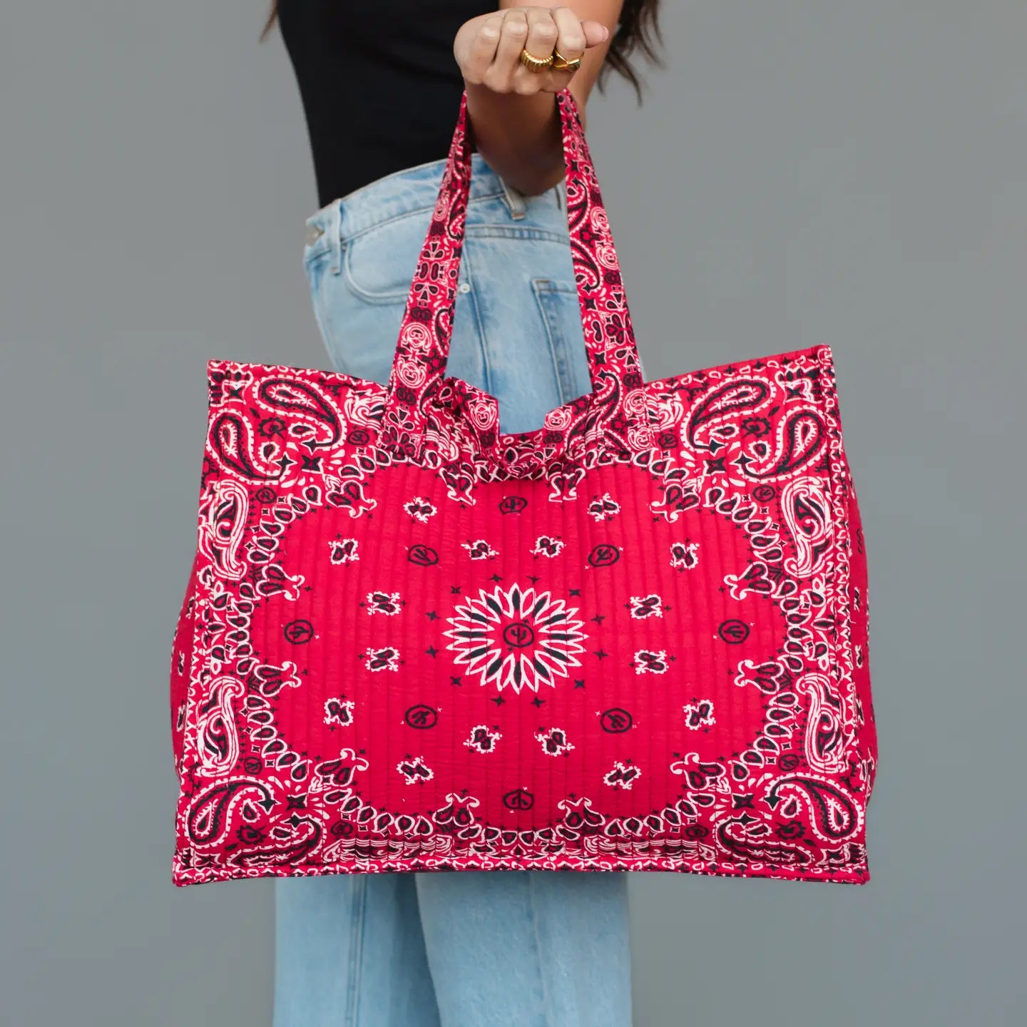 Panache Apparel Co. bandana tote