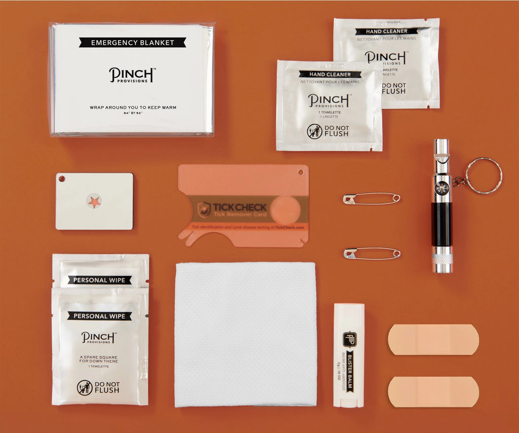Pinch Provisions "take a hike" hiking kit
