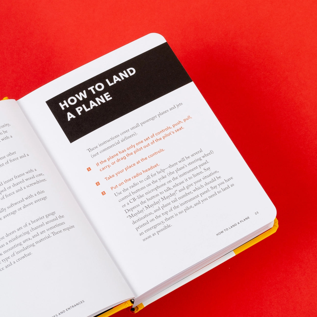 The New Worst-Case Scenario Survival handbook