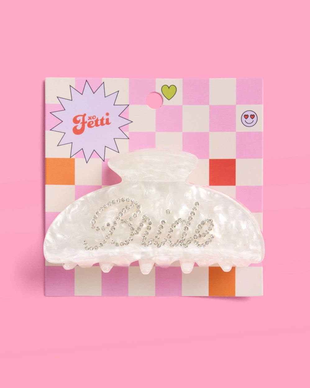 xo, Fetti bride hair clip