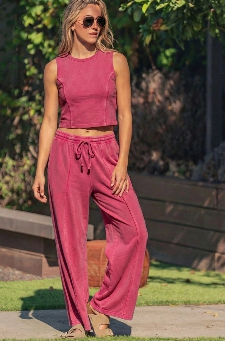 Urban Daisy mineral wash lounge set
