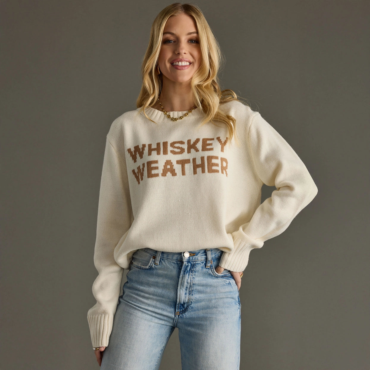 Panache Apparel Co. whiskey weather sweater