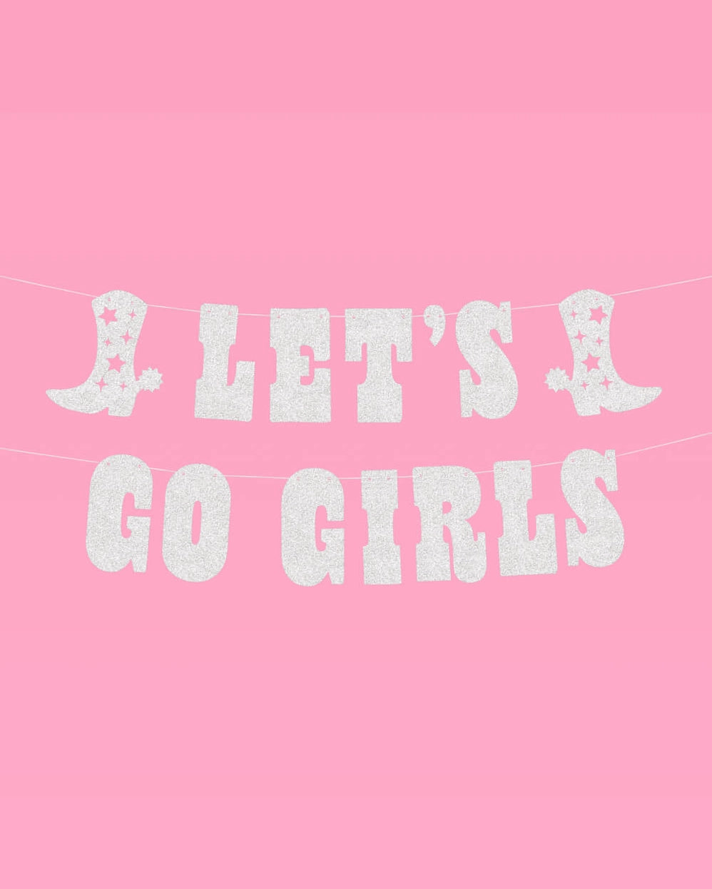 xo, Fetti let's go girls banner
