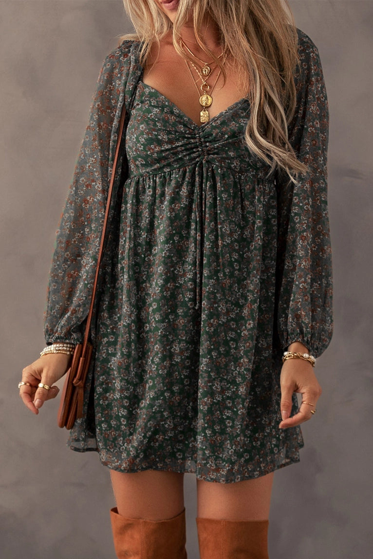 Lovesoft floral print mini dress
