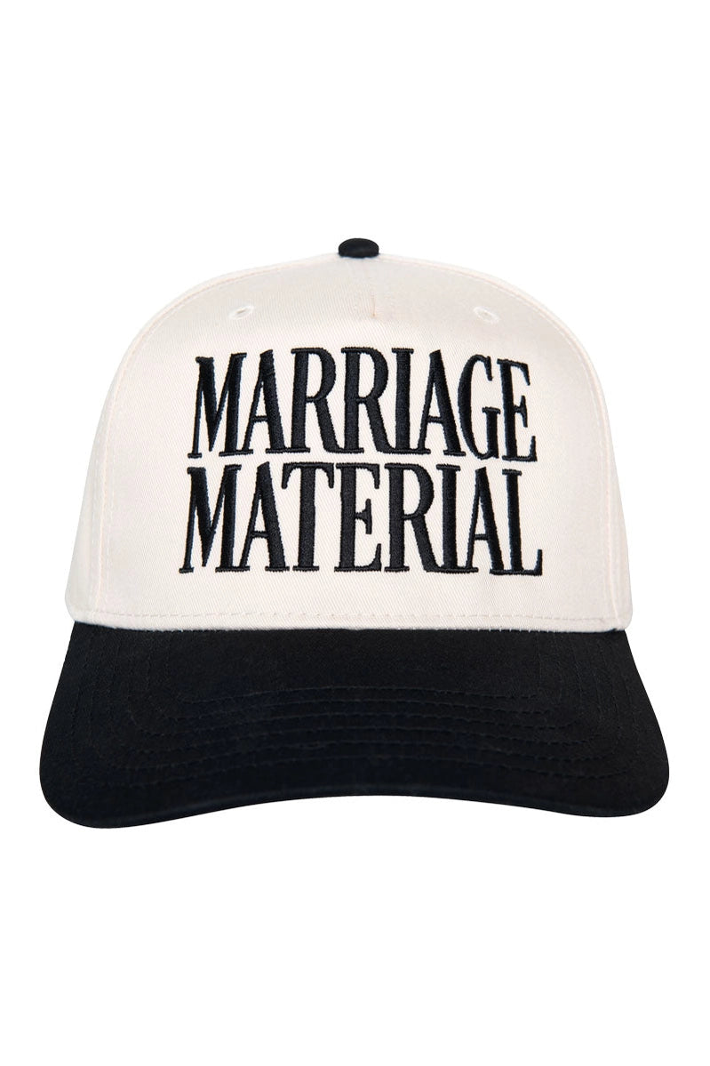 Katydid marriage material two tone hat