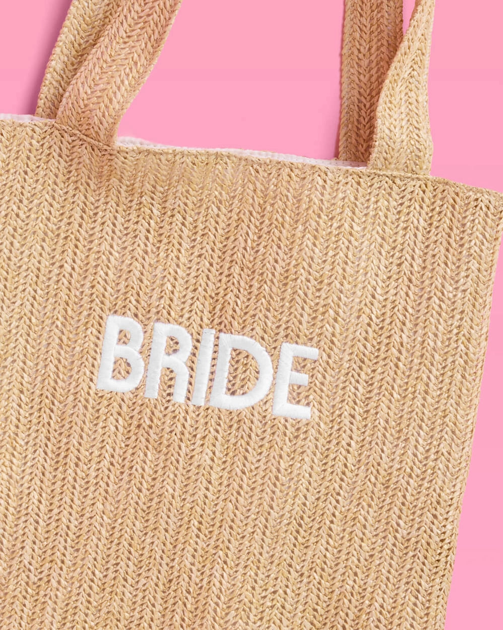 xo, Fetti bride straw tote