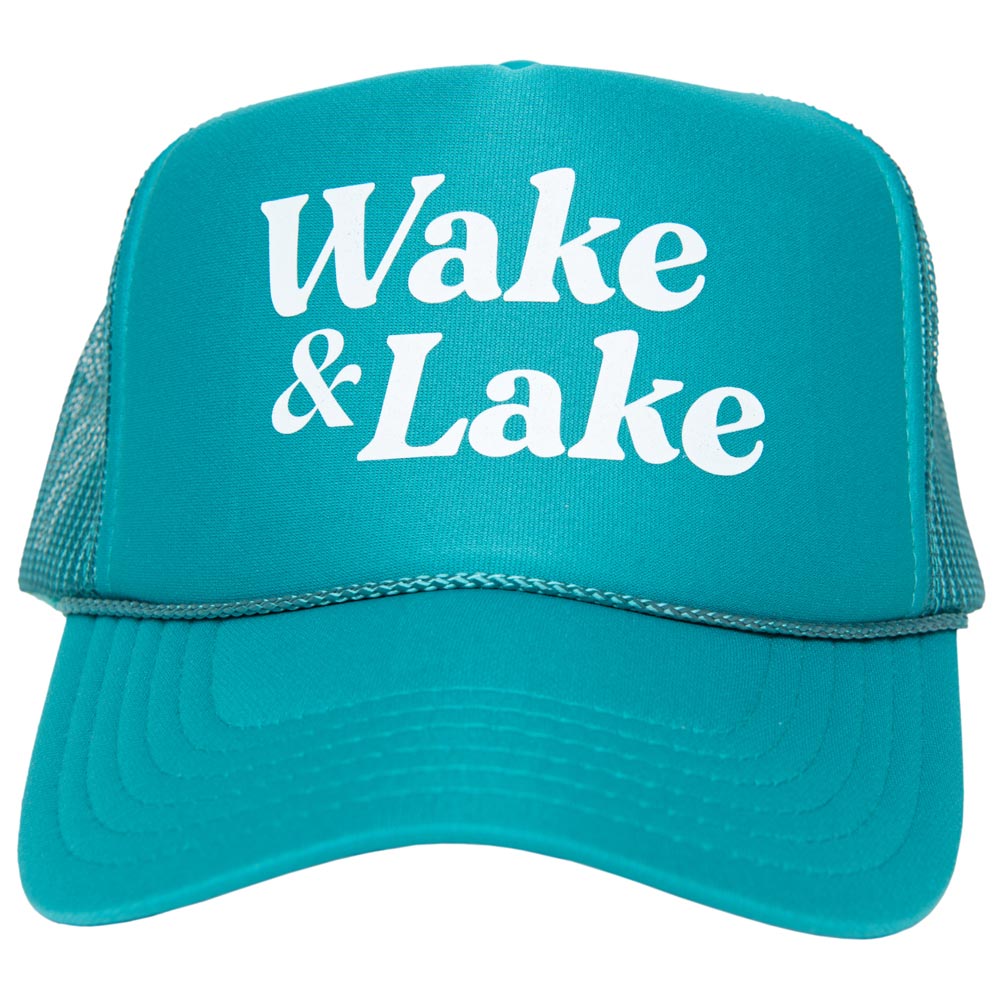 Katydid wake & lake trucker hat
