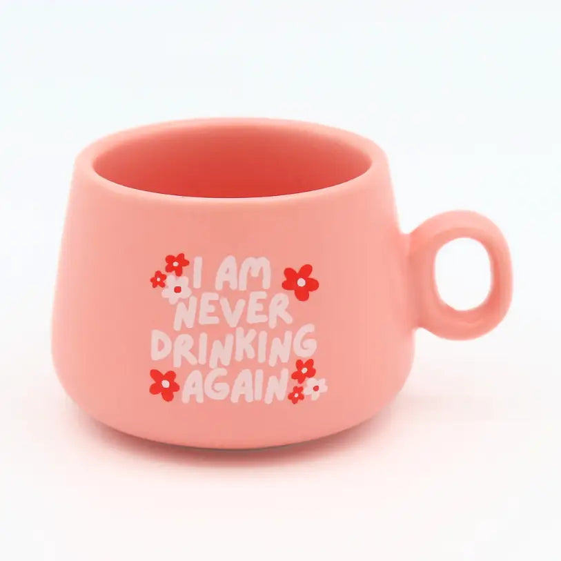 Properly Improper mug shot glass