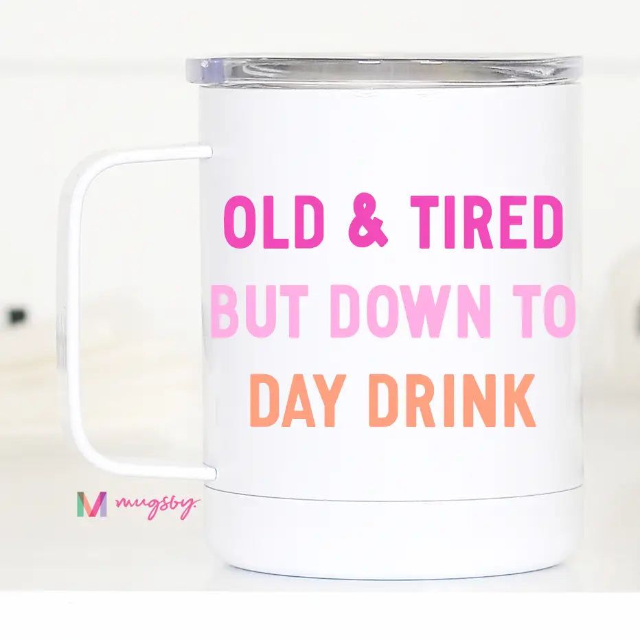 Mugsby stainless steel travel mug